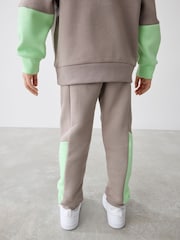 Baker by Ted Baker Grey Colourblock Sweatshirt and Joggers Set - Image 9 of 15