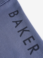 Conjunto de moletom e tênis Baker by Ted Baker Blue 100% algodão - Imagem 12 de 12