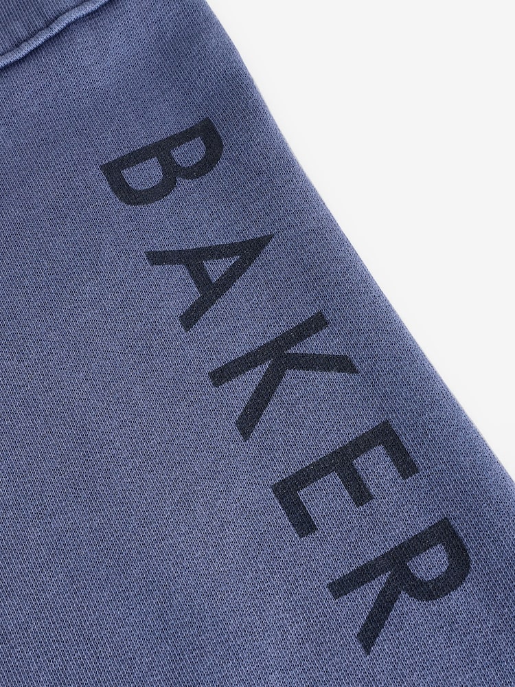 Conjunto de moletom e tênis Baker by Ted Baker Blue 100% algodão - Imagem 12 de 12