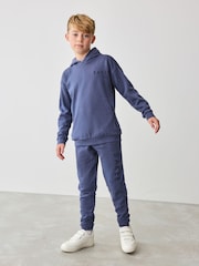 Conjunto de moletom e tênis Baker by Ted Baker Blue 100% algodão - Imagem 2 de 12