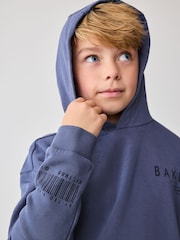 Conjunto de moletom e tênis Baker by Ted Baker Blue 100% algodão - Imagem 5 de 12