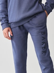 Conjunto de moletom e tênis Baker by Ted Baker Blue 100% algodão - Imagem 6 de 12