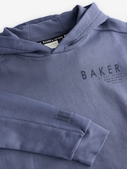 Conjunto de moletom e tênis Baker by Ted Baker Blue 100% algodão - Imagem 9 de 12
