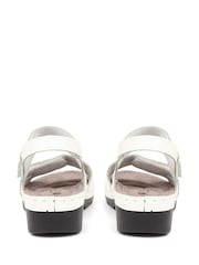 Pavers White Pavers Blue Adjustable Embellished Sandals - Image 3 of 5