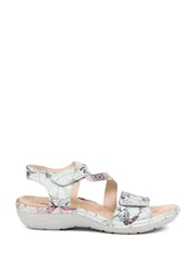 Pavers Silver Adjustable Fastening Sandals - Image 1 of 5