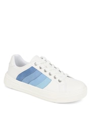 Pavers Lace-Up White Trainers - Image 2 of 5