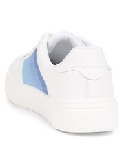 Pavers Lace-Up White Trainers - Image 3 of 5