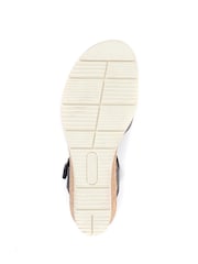 Pavers Blue Pavers Blue Adjustable Wedge Sandals - Image 5 of 5
