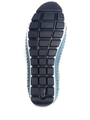 Pavers Blue Pavers Leather Slip On White Shoes - Image 5 of 5