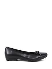 Pavers Black Ballet Pumps - Image 1 of 5