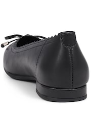 Pavers Flat Ballet Black Pumps - Image 2 of 5