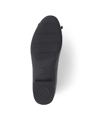 Pavers Flat Ballet Black Pumps - Image 5 of 5