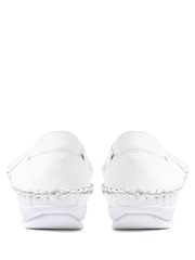 Pavers White Pavers Leather Slip On White Shoes - Image 3 of 5