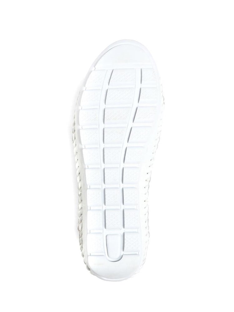 Pavers White Pavers Leather Slip On White Shoes - Image 5 of 5