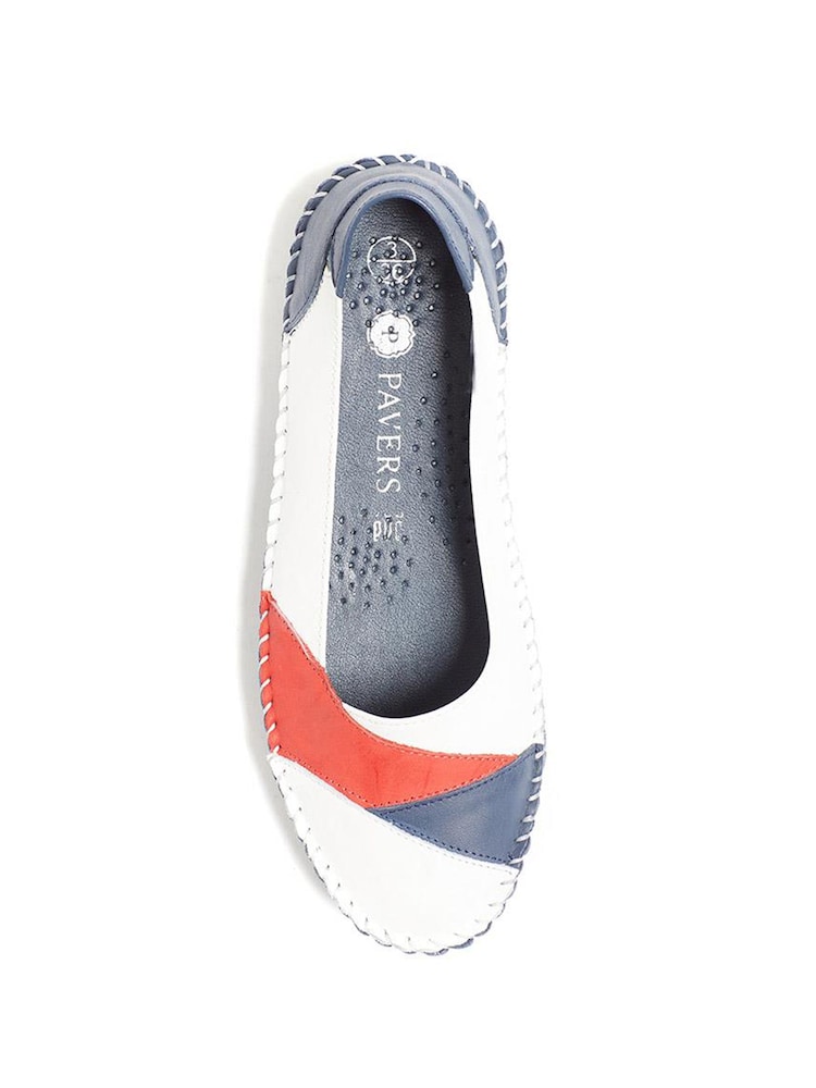 Pavers White Off Pavers Leather Slip On White Shoes - Image 3 of 5
