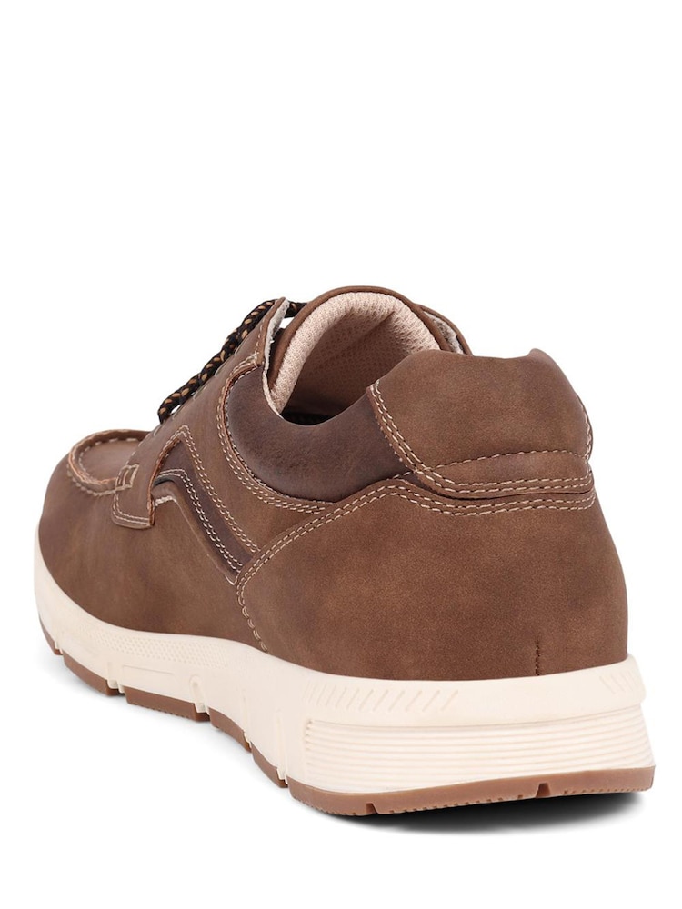 Pavers Brown Pavers Casual Leather Brown Shoes - Image 2 of 5