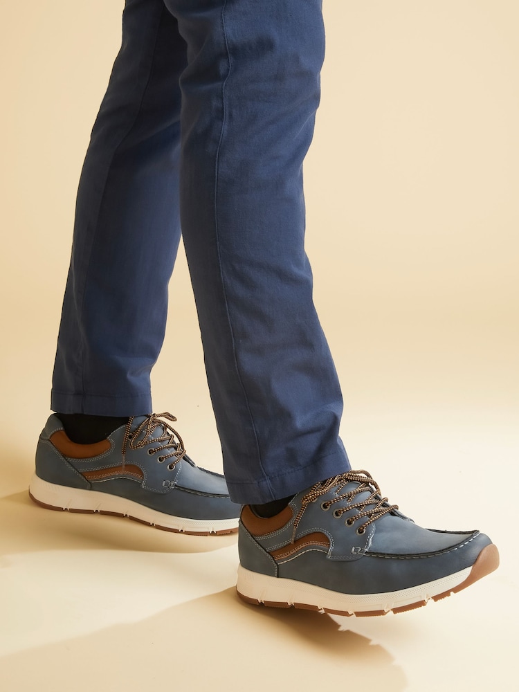 Pavers Blue Pavers Casual Leather Brown Shoes - Image 1 of 6