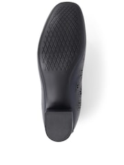 Pavers Blue Cut Out Detail Court Shoes - Image 5 of 5