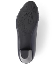 Pavers Navy Low Heeled Court Shoes - Image 5 of 5