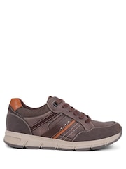 Pavers Tan Multi Pavers Lace Up Brown Trainers - Image 1 of 5