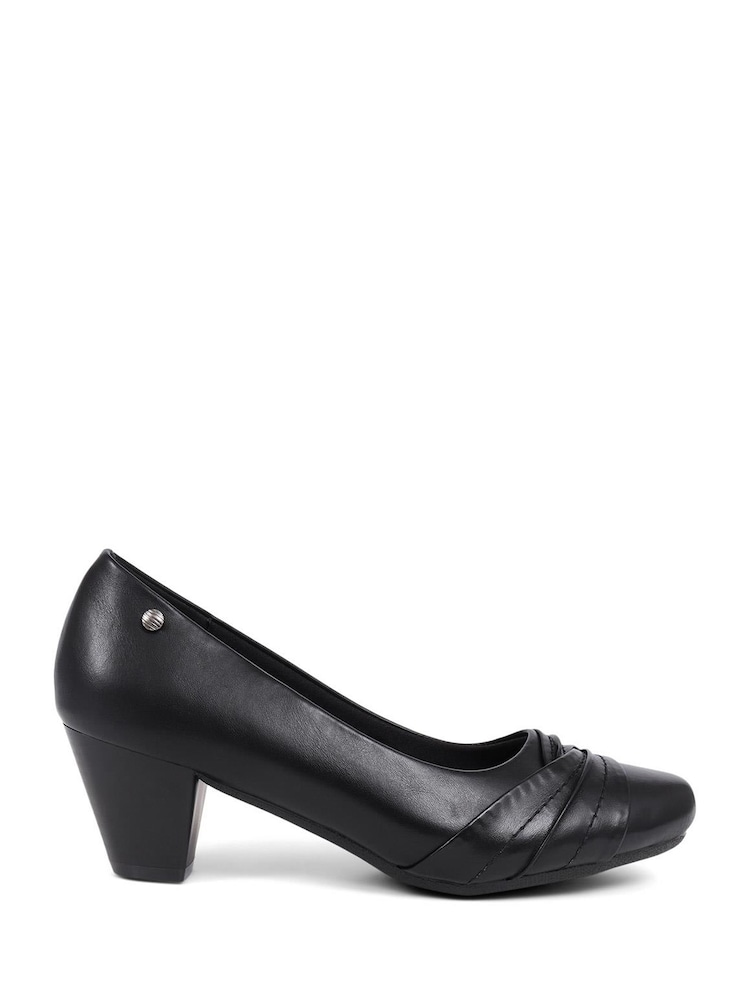 Negro - Pavers Bajo Heeled Court Shoes - Imagen 1 de 5 Negro - Pavers Bajo Heeled Court Shoes - Imagen 1 de 5