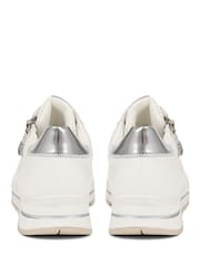 Pavers White Off Accent Trainers - Image 3 of 5