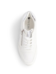 Pavers White Off Accent Trainers - Image 4 of 5