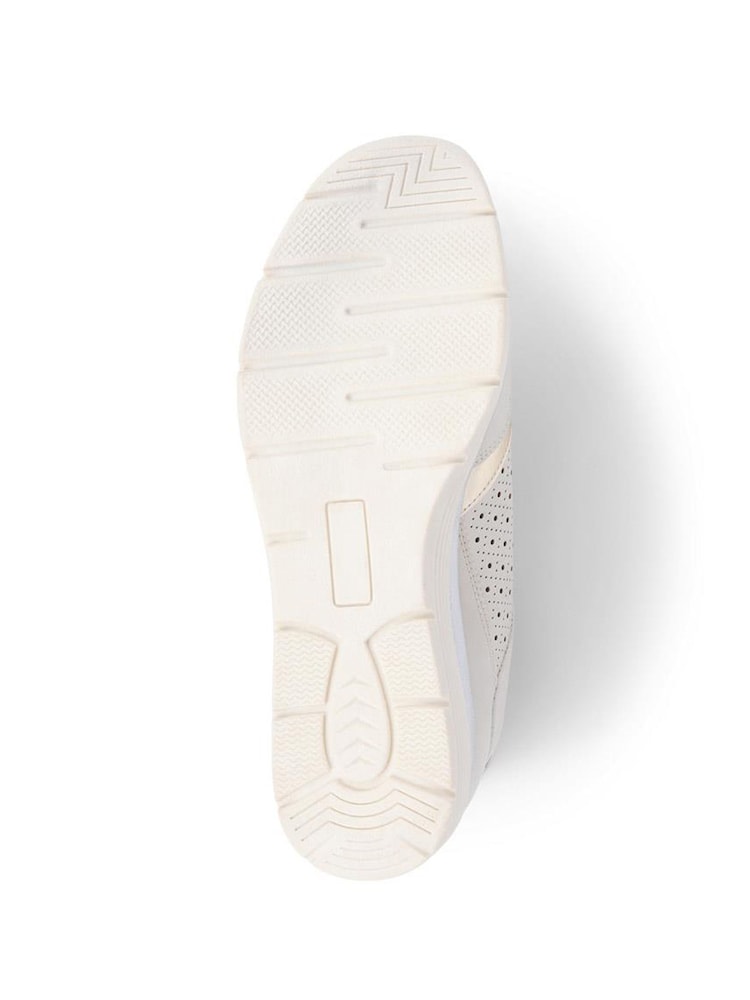 Dorado - Zapatillas de deporte con suela gruesa y doble cierre de Pavers - Imagen 5 de 5