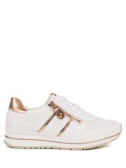 Pavers White Accent Trainers - Image 1 of 5