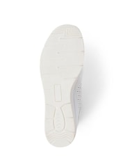 Blanco - Zapatillas de deporte con suela gruesa y doble cierre de Pavers - Imagen 5 de 5