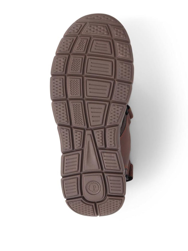 Pavers Brown Pavers Wide Fit Adjustable Brown Sandals - Image 5 of 5