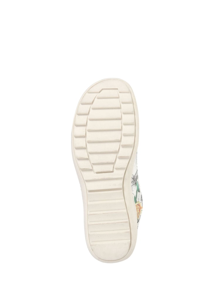 Белый - Синие кроссовки Pavers Floral Lace Up - Image 5 of 5