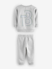 Baker by Ted Baker Graphic Back Sweatshirt and Joggers Set - Image 5 of 9