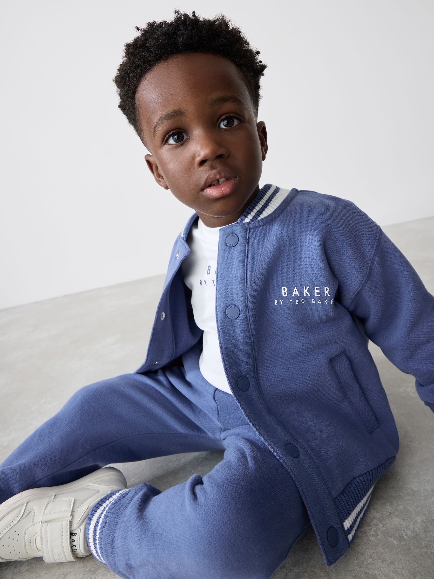 Buy Baker by Ted Baker Blue 100% Cotton Varsity 3 Piece Set Buy Baker by Ted Baker Blue 100% Cotton Varsity 3 Piece Set
