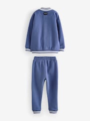 Baker by Ted Baker Blue 100% Cotton Varsity 3 Piece Set - Image 15 of 19