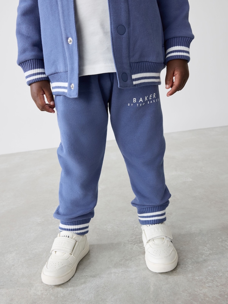 Baker by Ted Baker Blue 100% Cotton Varsity 3 Piece Set - Image 6 of 19