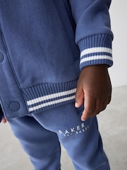 Baker by Ted Baker Blue 100% Cotton Varsity 3 Piece Set - Image 8 of 19