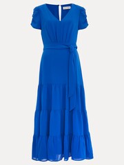 Phase Eight Blue Lola Plain Dress - Image 6 of 6