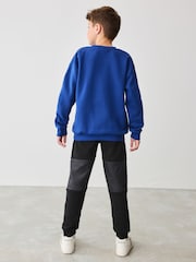 Conjunto de moletom e joggers azul Baker by Ted Baker - Imagem 2 de 11