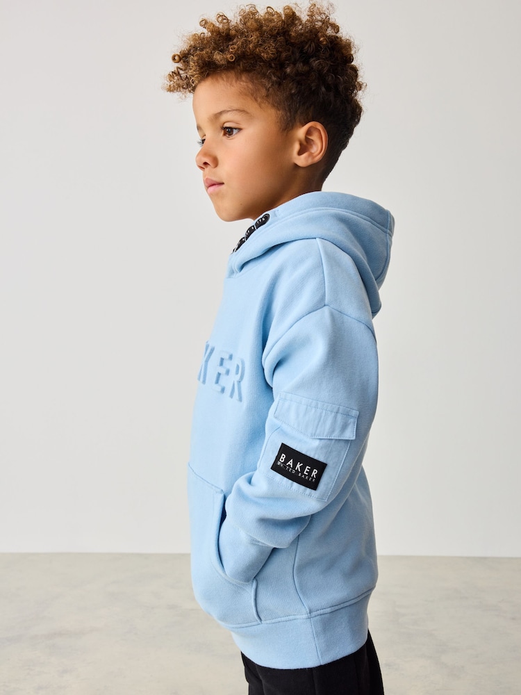 Baker by Ted Baker Embossed Hoodie - Image 2 of 12