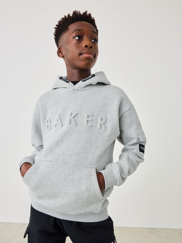 Baker by Ted Baker Embossed Hoodie - Image 2 of 12
