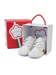 Kickers White Kick Hi Baby Leather Boots - Image 8 of 8