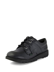 Kickers Black Lo Vegan Shoes - Image 3 of 7