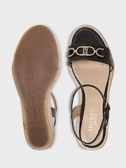 Hobbs Black Luella Espadrilles - Image 4 of 4