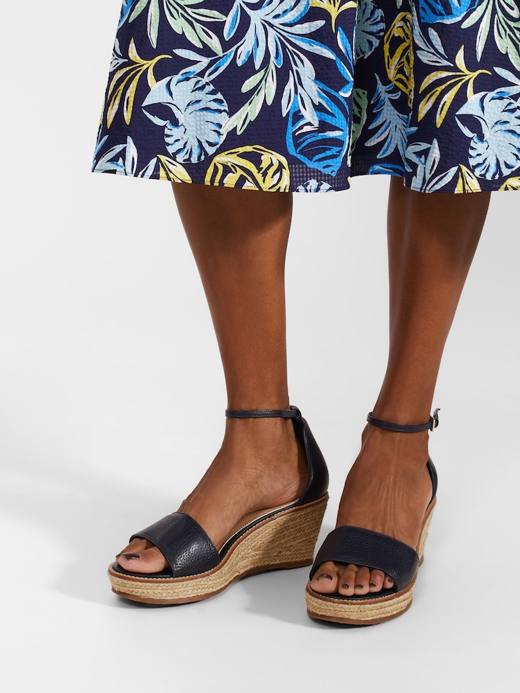 Hobbs Blue Vespa Espadrilles - Image 4 of 4