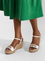 Hobbs White Luella Espadrilles - Image 1 of 5