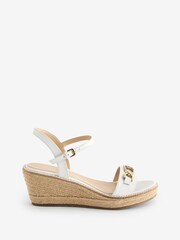Hobbs White Luella Espadrilles - Image 2 of 5