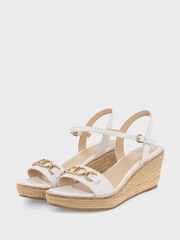 Hobbs White Luella Espadrilles - Image 5 of 5