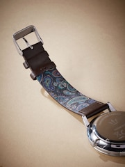 Brown Signature Watch with Leather Strap - Image 6 of 7