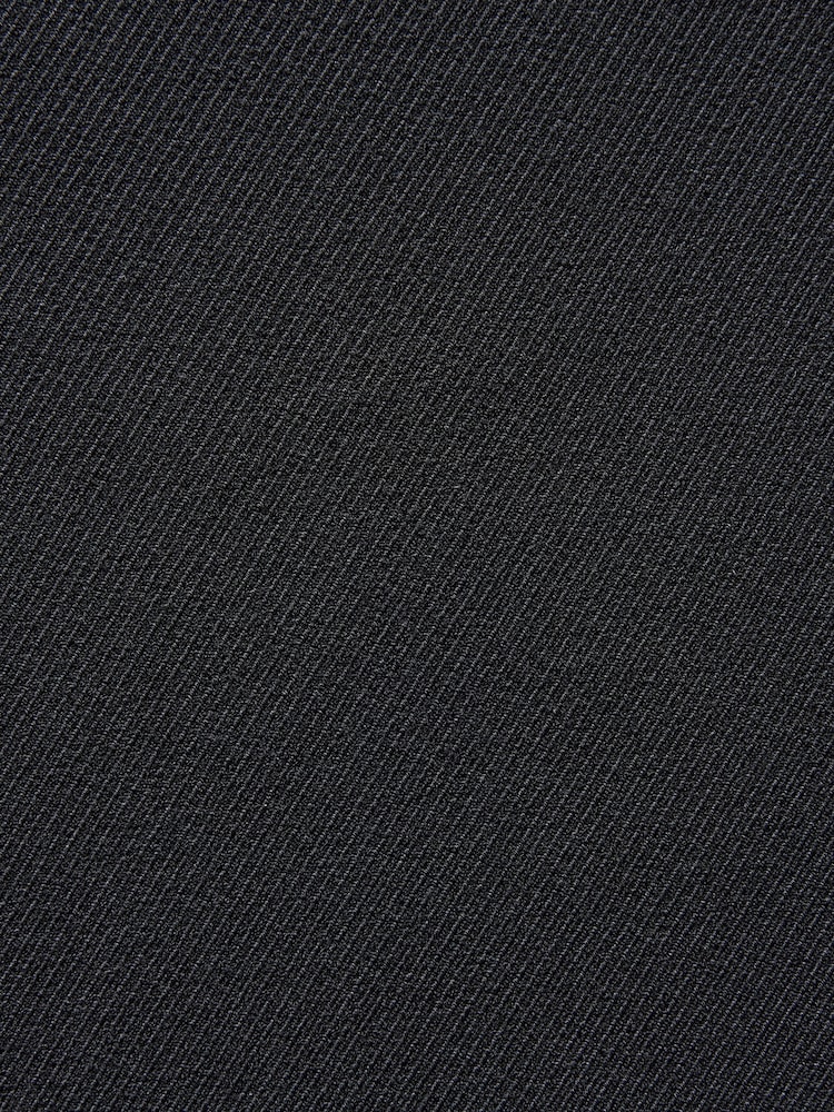 Schwarz - EDIT Relaxed Twill-Hose mit elastischem Bund - Bild 7 von 7